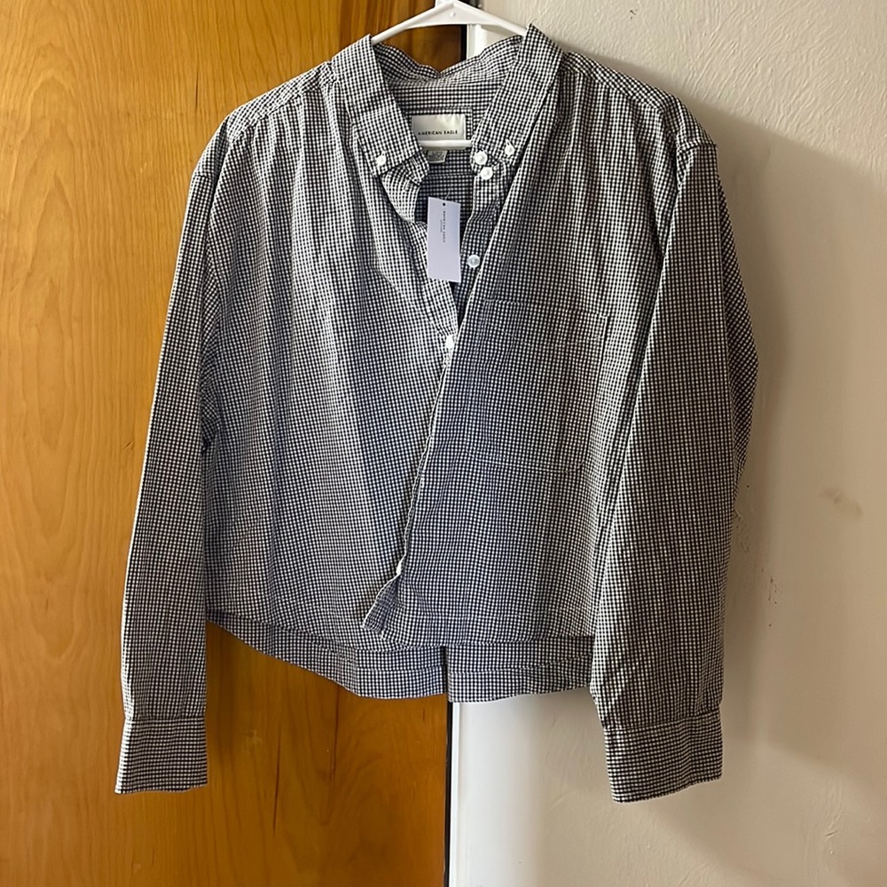 Arie / American Eagle black and white long sleeve